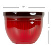 Gardener Select Madison Indoor/Outdoor Tapered Plastic Planter, 15"
