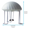 Farm Innovators Birdbath Water Rippler Agitator