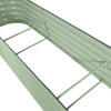 Garden Elements 9-1 Design Premium Raised Garden Bed, Light Green