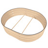 Garden Elements Metal Raised Garden Bed, Oval