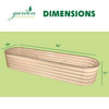 Garden Elements 9-1 Design Premium Raised Garden Bed