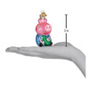 Old World Christmas Blown Glass Ornament for Christmas Tree, George Pig