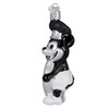 Old World Christmas Blown Glass Tree Ornament, Steamboat Willie Skipper