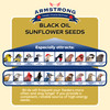 Armstrong Wild Bird Food Black Oil Sunflower Bird Seed, 13.23lb Pail