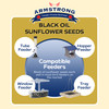 Armstrong Wild Bird Food Black Oil Sunflower Bird Seed, 13.23lb Pail