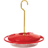 Aspects HummZinger Mini Hummingbird Feeder with 3 Feeding Ports, Red, 8oz