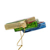 Kurt Adler Noble Gems Collection, Glass Seed Packet Ornament, 4"