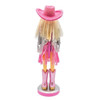 Kurt Adler Wooden Nutcracker Collection, Honky Tonk Cowgirl, 12"