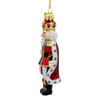 Kurt Adler Noble Gems Collection, Glass King Nutcracker Ornament, 5"