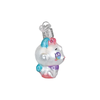 Old World Christmas, Gumdrop Collection, Mini Kawaii Cat Glass Ornament, 2in