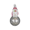 Old World Christmas Blown Glass Collection Astronaut Ornament, Pink