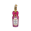 Old World Christmas Blown Glass Ornament Collection, Champagne Bottle with Bow