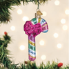 Old World Christmas Blown Glass Ornament Collection, Pastel Candy Cane