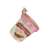 Old World Christmas Blown Glass Ornament Collection, Neapolitan Ice Cream Pint