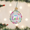 Old World Christmas Blown Glass Ornament Collection, Scalloped Easter Egg