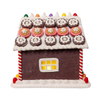 Kurt Adler LED Gingerbread Cookie House, 9.5in