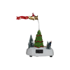 Kurt Adler LED Santa Christmas Scene Figurine Piece, 9.5in