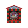 Kurt Adler Wooden Advent Calendar, Nativity Scene, 14in