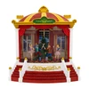 Kurt Adler USB LED Ballet Theater Water Lantern, 9.5in