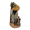 Kurt Adler LED Nativity Scene with Spinning Glitter Water, 8in