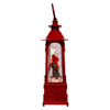 Kurt Adler LED Cardinals on Tree Branch Water Lantern, 9in