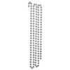 Kurt Adler Christmas Decoration, Bead Garland, Iridescent, 15 ft