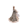 Kurt Adler Christmas Tree Topper, Angel, Green & Ivory, 17in