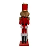 Kurt Adler Teddy Bear Soldier Nutcracker, 15in