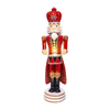 Kurt Adler Battery Operated Lighted King Nutcracker Table Piece, 12in