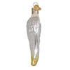 Old World Christmas Blown Glass Ornament for Tree, Sterling Angel Wings