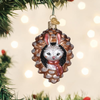 Old World Christmas Blown Glass Ornament for Christmas Tree, Piney Rabbit