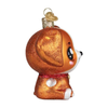 Old World Christmas Blown Glass Ornament for Christmas Tree, Kawaii Dog
