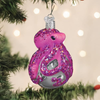 Old World Christmas Blown Glass Ornament for Tree, Shimmering Octopus