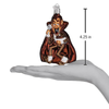 Old World Christmas Blown Glass Ornament for Christmas Tree, Count Chocula