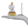 Old World Christmas Blown Glass Ornament for Tree, Trix Rabbit