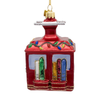 Kurt Adler Noble Gems Glass Santa Ski Gondola Ornament, 5in