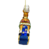 Kurt Adler Bellissimo Glass Rocking Deer Ornament, 5.5in