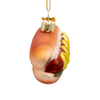 Kurt Adler Noble Gems Glass Ornament Collection for Tree, Hot Dog, 4in