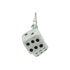 Kurt Adler Noble Gems Glass Ornament Collection, Sparkling Dice