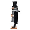 Garden Elements Black Forest Beech Wood Drosselmeyer Nutcracker, 15in