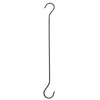 Hookery Metal S-Hook Extension, Black 30 Inch