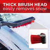 Mallory Cool Tool Snow Brush w/Integrated Scraper w/Foam Grip Handle, ASSORTED COLORS, 26"