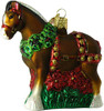 Old World Christmas Glass Blown Ornament, Holiday Clydesdale (With OWC Gift Box)