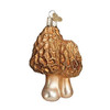 Old World Christmas Glass Blown Ornament for Christmas Tree, Morel Mushrooms