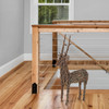 Garden Elements Natural Grapevine Standing Deer Decoration, 36in, Brown