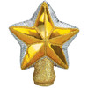 Old World Christmas Glass Tree Topper, Bethlehem Golden Star, 4in