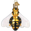 Old World Christmas Glass Blown Tree Ornament, Honey Bee (With OWC Gift Box)