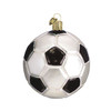 Old World Christmas Blown Glass Ornament for Christmas Tree, Soccer Ball