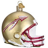 Old World Christmas Glass Blown Ornament, Florida State Football Helmet (With OWC Gift Box)