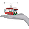 Old World Christmas Blown Glass Ornament for Christmas Tree, Travel Trailer